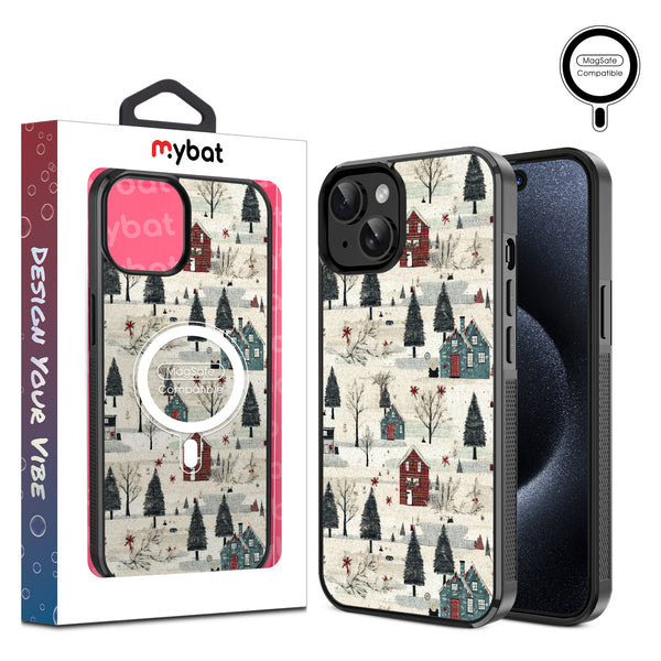 MyBat Design Lab Series MagSafe Case for Apple iPhone 17e / 16e / 14 / 13 - Charming Cottages - MIP13CSLESMSM294-1.jpg