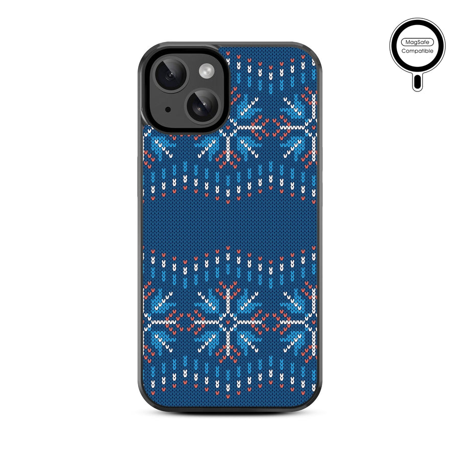 MyBat Design Lab Series MagSafe Case for Apple iPhone 17e / 16e / 14 / 13 - Nordic Holiday Knit