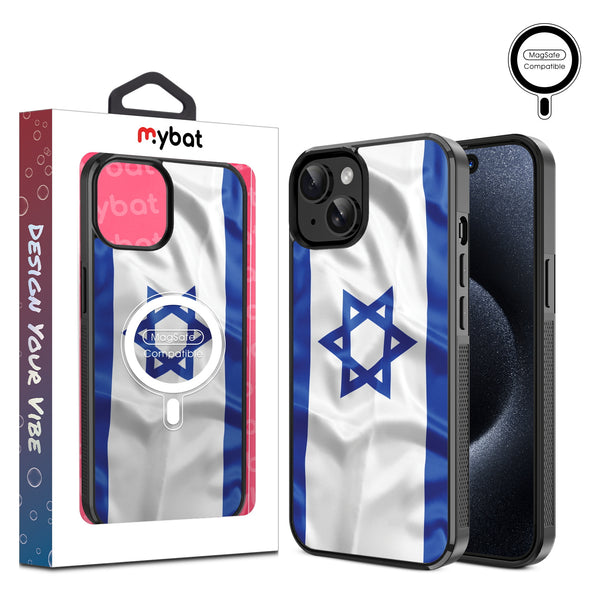 MyBat Design Lab Series MagSafe Case for Apple iPhone 17e / 16e / 14 / 13- Israel Flag - MIP13CSLESMSM308-1.jpg