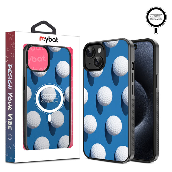 MyBat Design Lab Series MagSafe Case for Apple iPhone 17e / 16e / 14 / 13 - Golf Ball Roll - MIP13CSLESMSM313-1.jpg
