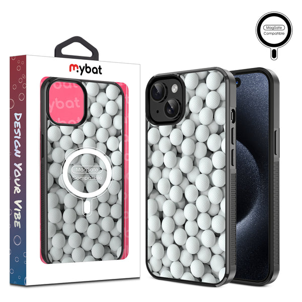 MyBat Design Lab Series MagSafe Case for Apple iPhone 17e / 16e / 14 / 13 - Golf Balls - MIP13CSLESMSM314-1.jpg