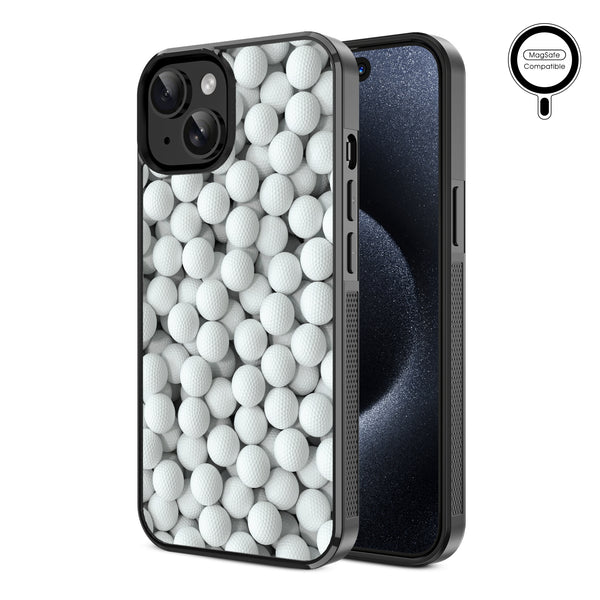 MyBat Design Lab Series MagSafe Case for Apple iPhone 17e / 16e / 14 / 13 - Golf Balls - MIP13CSLESMSM314-2.jpg