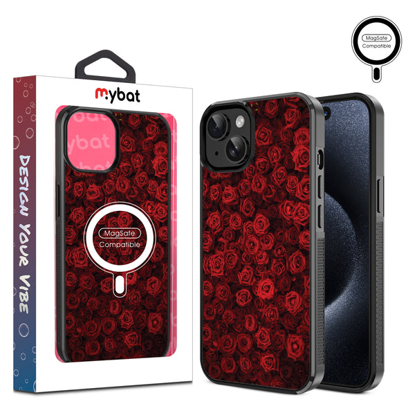 MyBat Design Lab Series MagSafe Case for Apple iPhone 17e / 16e / 14 / 13 - Red Roses - MIP13CSLESMSM343-1.jpg