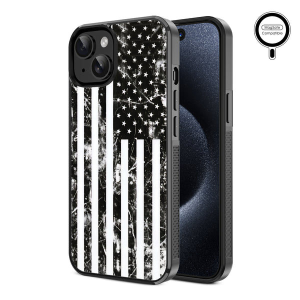 MyBat Design Lab Series MagSafe Case for Apple iPhone 17e / 16e / 14 / 13 - Distress US Flag - MIP13CSLESMSM344-2.jpg