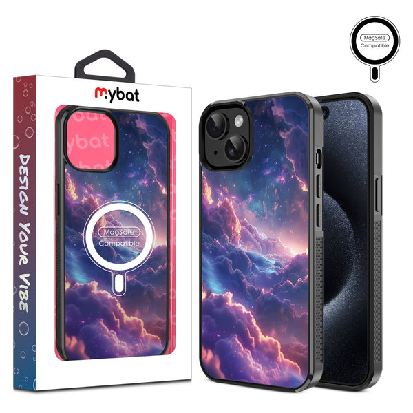 MyBat Design Lab Series MagSafe Case for Apple iPhone 17e / 16e / 14 / 13 - Galaxy Clouds - MIP13CSLESMSM345-1.jpg