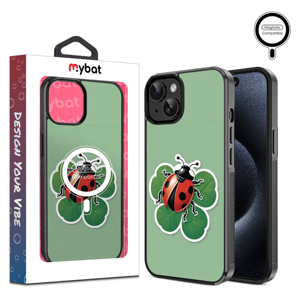 MyBat Design Lab Series MagSafe Case for Apple iPhone 17e / 16e / 14 / 13 - Ladybug Luck - MIP13CSLESMSM373-1.jpg