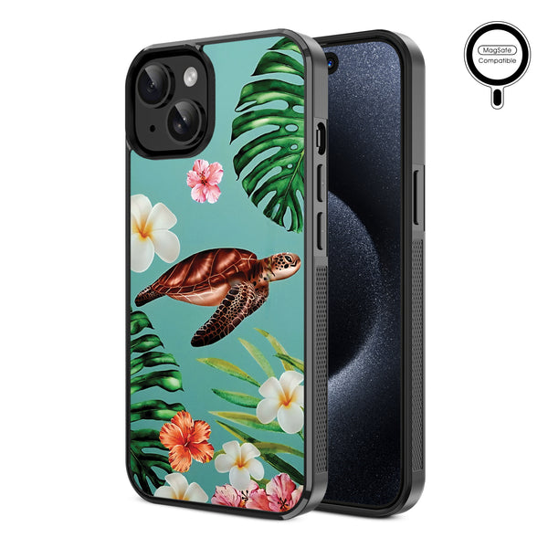 MyBat Design Lab Series MagSafe Case for Apple iPhone 17e / 16e / 14 / 13 - Hawaiian Sea Turtle - MIP13CSLESMSM380-2.jpg