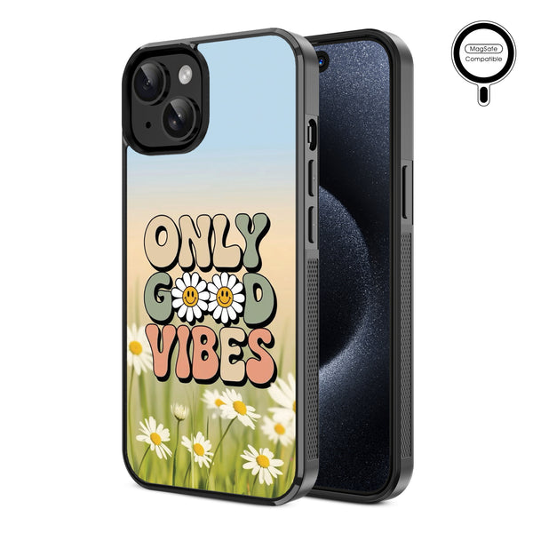MyBat Design Lab Series MagSafe Case for Apple iPhone 17e / 16e / 14 / 13 - Only Good Vibes - MIP13CSLESMSM388-2.jpg