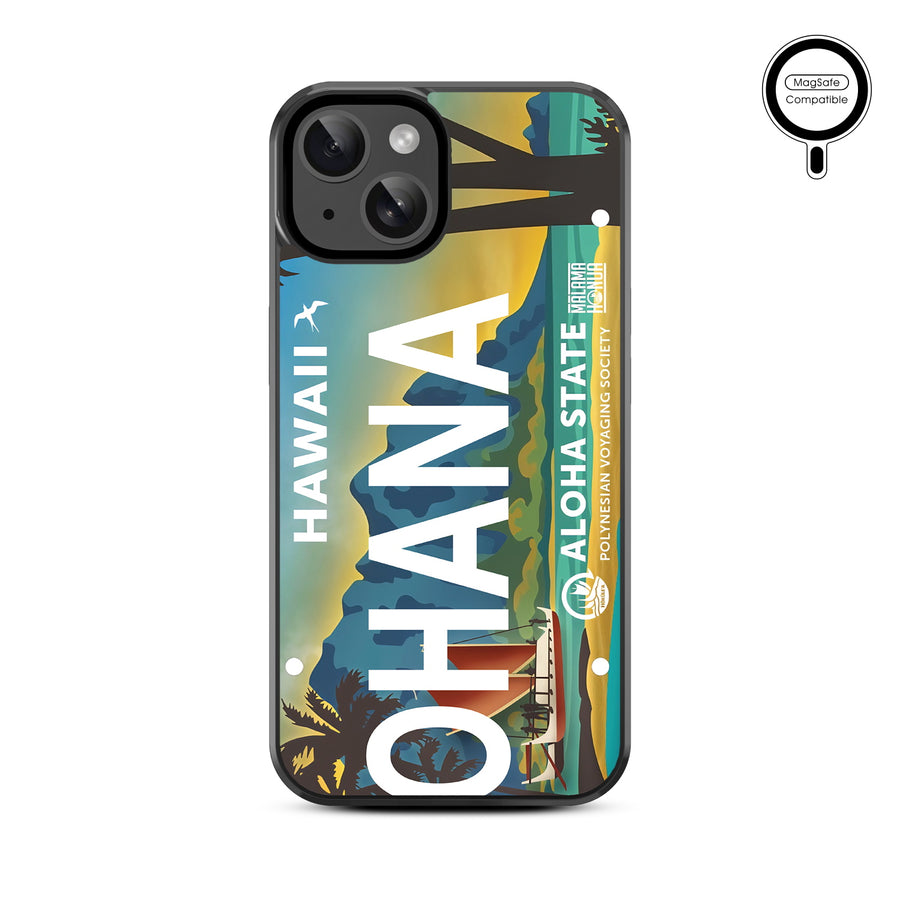 MyBat Design Lab Series MagSafe Case for Apple iPhone 17e / 16e / 14 / 13 - Ohana Plate - MIP13CSLESMSM395-3.jpg