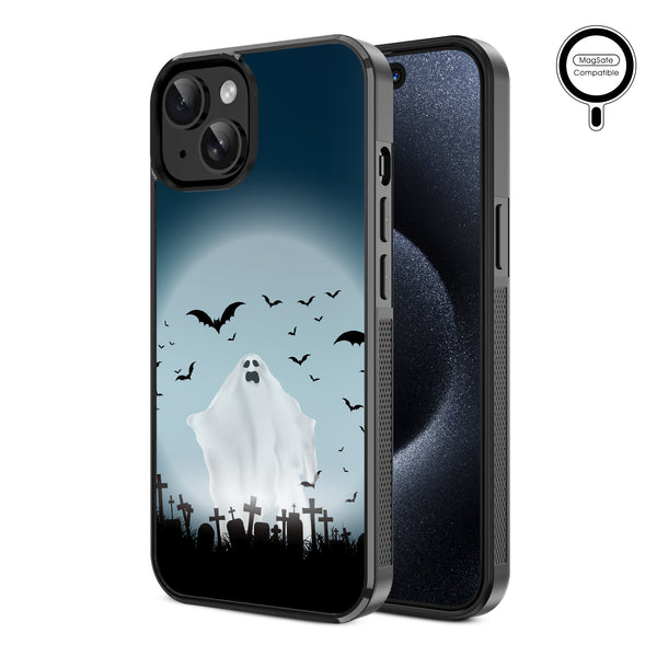 MyBat Design Lab Series MagSafe Case for Apple iPhone 17e / 16e / 14 / 13 - Graveyard Ghost - MIP13CSLESMSM406-2.jpg