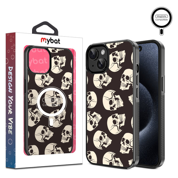 MyBat Design Lab Series MagSafe Case for Apple iPhone 17e / 16e / 14 / 13 - Bone Heads - MIP13CSLESMSM411-1.jpg