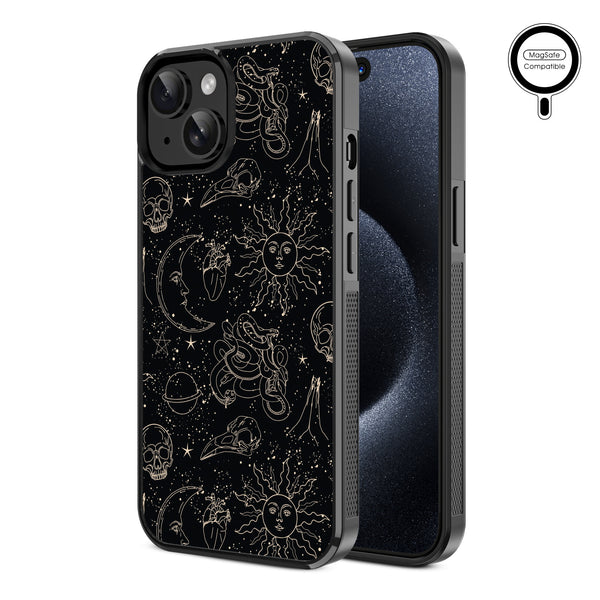 MyBat Design Lab Series MagSafe Case for Apple iPhone 17e / 16e / 14 / 13 - Mystic Elements - MIP13CSLESMSM412-2.jpg