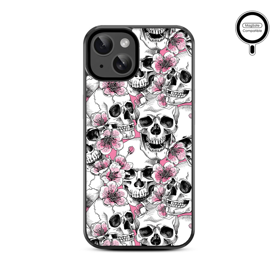 MyBat Design Lab Series MagSafe Case for Apple iPhone 17e / 16e / 14 / 13 - Death Blooms - MIP13CSLESMSM419-3.jpg