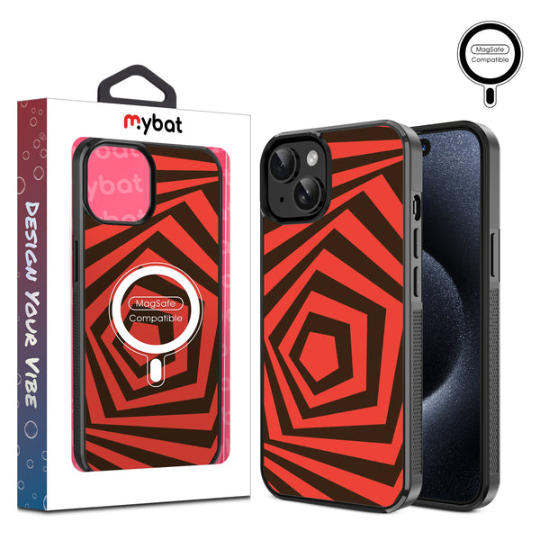 MyBat Design Lab Series MagSafe Case for Apple iPhone 17e / 16e / 14 / 13 - Downward Spiral - MIP13CSLESMSM420-1.jpg