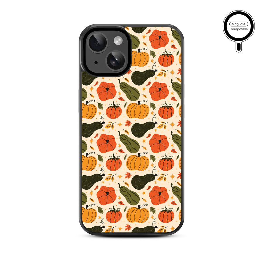 MyBat Design Lab Series MagSafe Case for Apple iPhone 17e / 16e / 14 / 13 - Harvest Gourds - MIP13CSLESMSM430-3.jpg