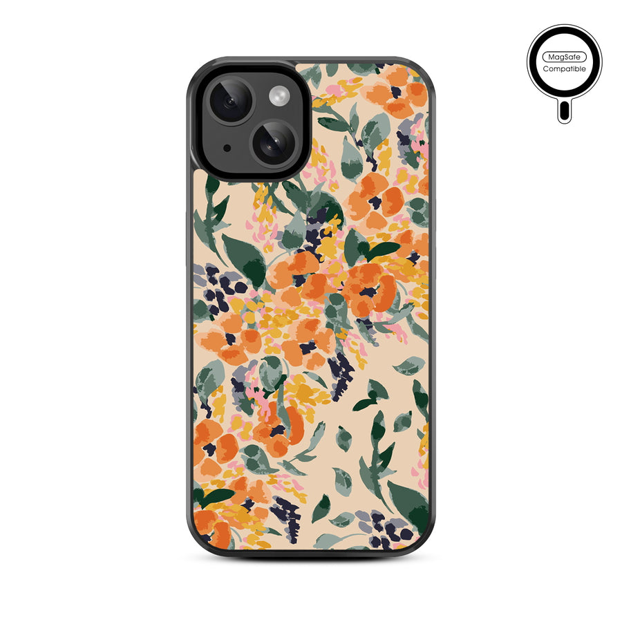 MyBat Design Lab Series MagSafe Case for Apple iPhone 17e / 16e / 14 / 13 - Marigold Mix - MIP13CSLESMSM434-3.jpg