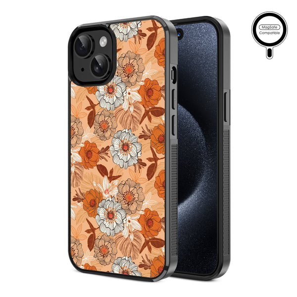 MyBat Design Lab Series MagSafe Case for Apple iPhone 17e / 16e / 14 / 13 - Retro Bouquet - MIP13CSLESMSM440-2.jpg