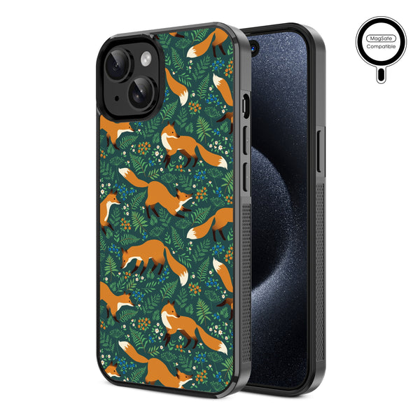 MyBat Design Lab Series MagSafe Case for Apple iPhone 17e / 16e / 14 / 13 - Frolicking Fox - MIP13CSLESMSM443-2.jpg