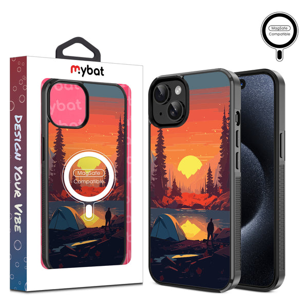 MyBat Design Lab Series MagSafe Case for Apple iPhone 17e / 16e / 14 / 13 - Sunset Camp - MIP13CSLESMSM450-1.jpg