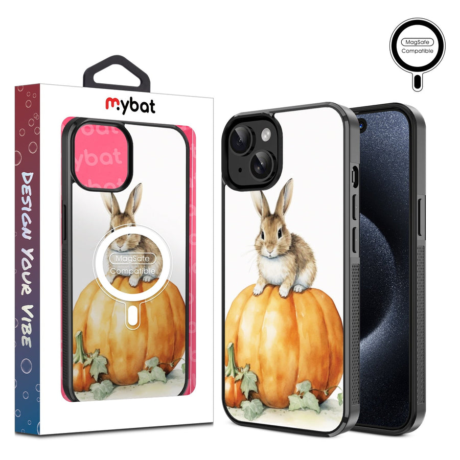 MyBat Design Lab Series MagSafe Case for Apple iPhone 17e / 16e / 14 / 13 - Harvest Hare