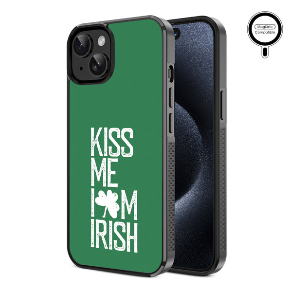 MyBat Design Lab Series MagSafe Case for Apple iPhone 17e / 16e / 14 / 13 - Kiss Me I'm Irish - MIP13CSLESMSM465-2.jpg