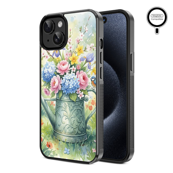 MyBat Design Lab Series MagSafe Case for Apple iPhone 17e / 16e / 14 / 13 - Backyard Bouquet - MIP13CSLESMSM469-2.jpg