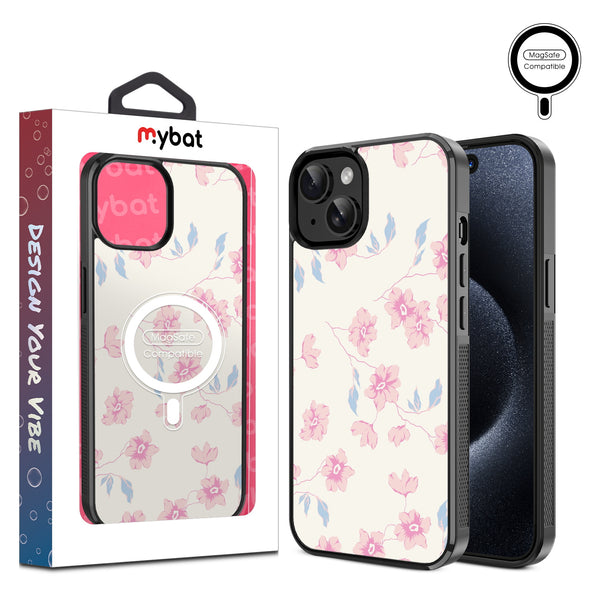 MyBat Design Lab Series MagSafe Case for Apple iPhone 17e / 16e / 14 / 13 - Rose Mallow - MIP13CSLESMSM474-1.jpg