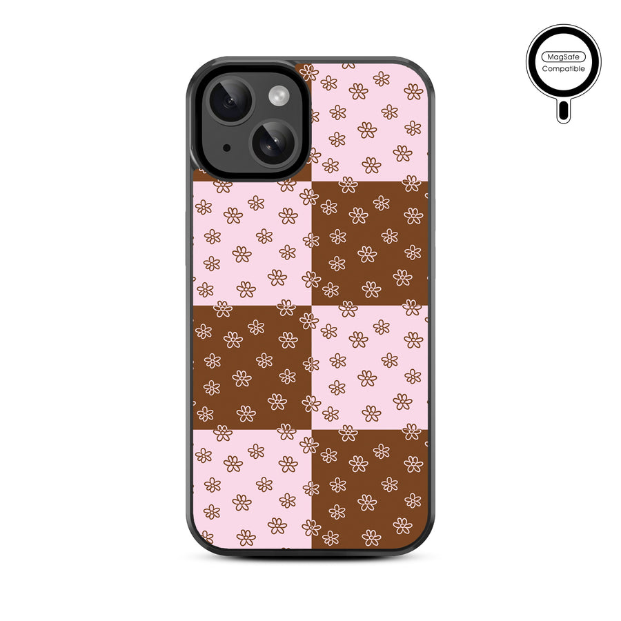 MyBat Design Lab Series MagSafe Case for Apple iPhone 17e / 16e / 14 / 13 - Flower Patches - MIP13CSLESMSM484-3.jpg