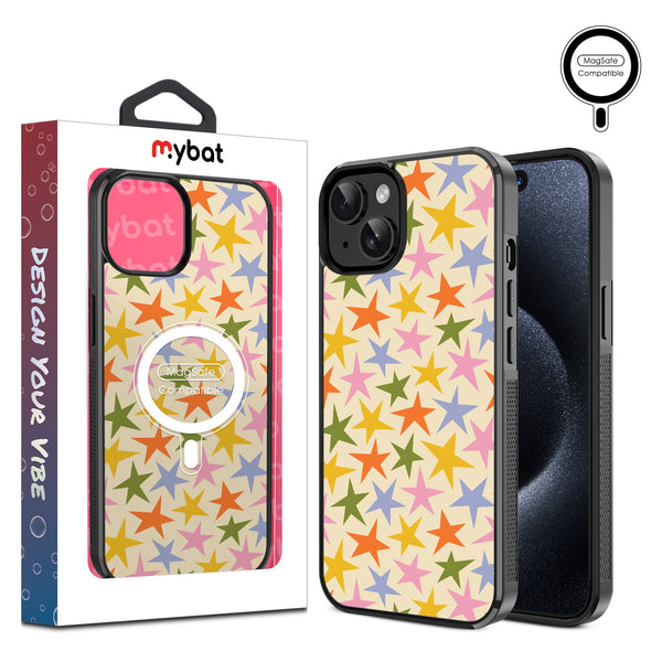 MyBat Design Lab Series MagSafe Case for Apple iPhone 17e / 16e / 14 / 13 – Party Stars - MIP13CSLESMSM500-1.jpg