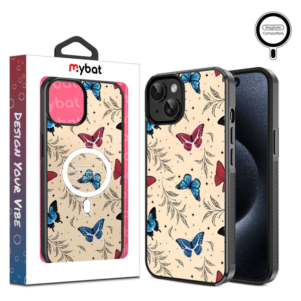 MyBat Design Lab Series MagSafe Case for Apple iPhone 17e / 16e / 14 / 13 – Free to Flutter - MIP13CSLESMSM527.JPG