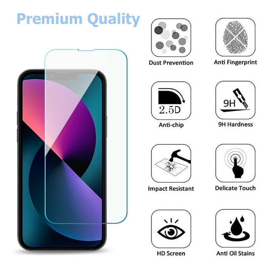 MyBat Tempered Glass Screen Protector (2.5D)(25-pack) for Apple iPhone 13 mini - Clear - MIP13MSC81TF-3.jpg