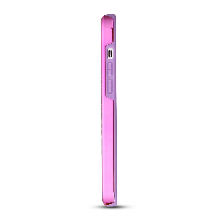 MyBat Encrusted Rhinestones Hybrid Case for Apple iPhone 13 Pro - Electroplated Purple / Purple - MIP13PCSFSSD103-4.jpg