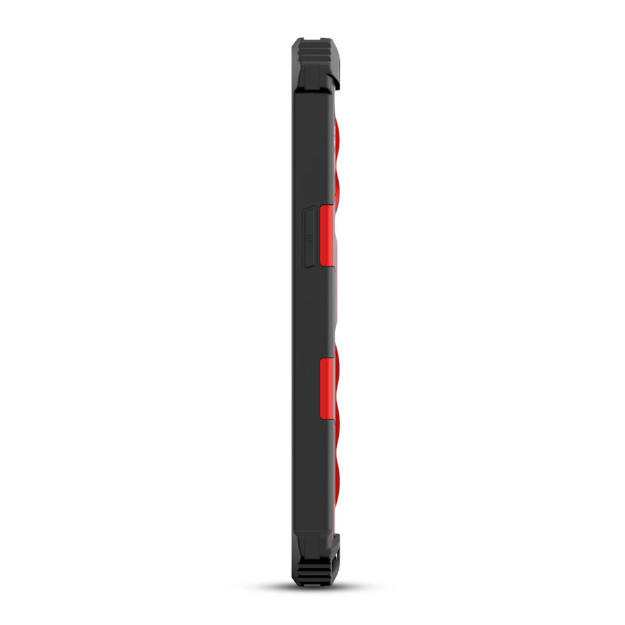 MyBat Sturdy Hybrid Protector Cover (with Stand) for Apple iPhone 13 Pro - Red / Black - MIP13PCSFSSS003-4.jpg