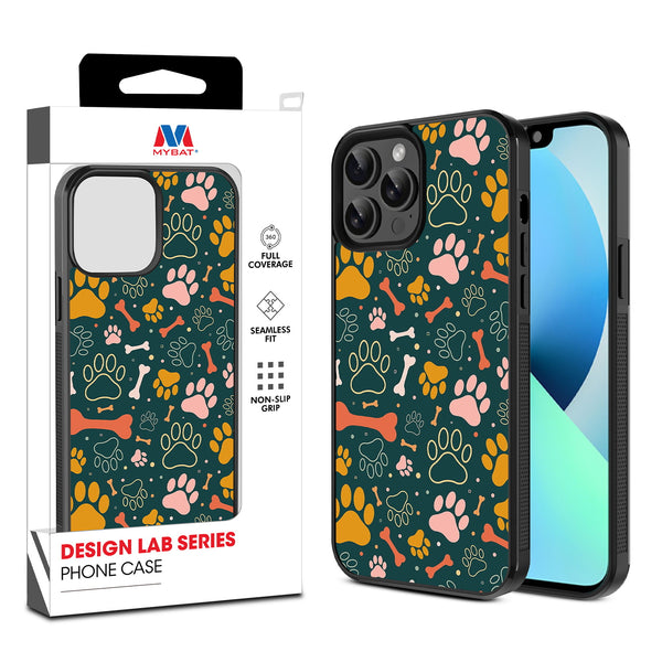 MyBat Design Lab Series Case for Apple iPhone 13 Pro Max (6.7) - Paw Prints & Bones - MIP13PMCSLESM003-1.jpg