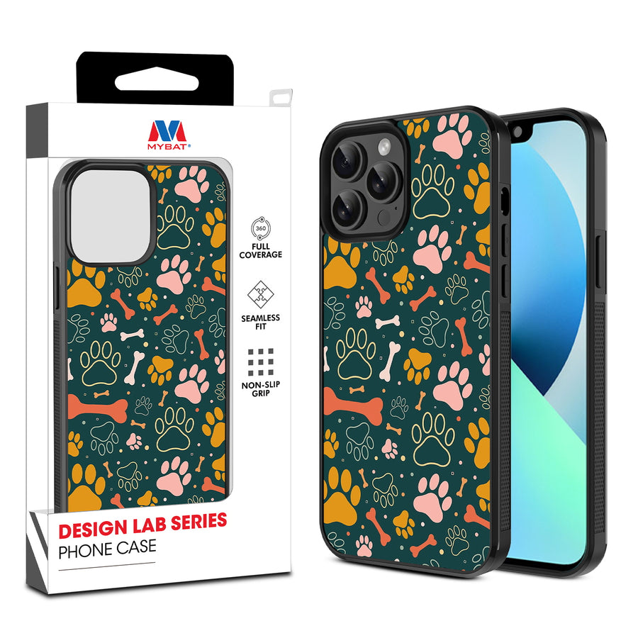 MyBat Design Lab Series Case for Apple iPhone 13 Pro Max (6.7) - Paw Prints & Bones - MIP13PMCSLESM003-1.jpg