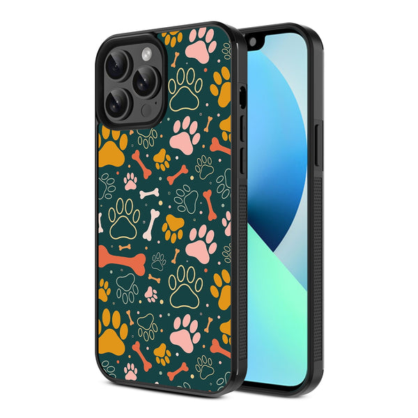 MyBat Design Lab Series Case for Apple iPhone 13 Pro Max (6.7) - Paw Prints & Bones - MIP13PMCSLESM003-2.jpg