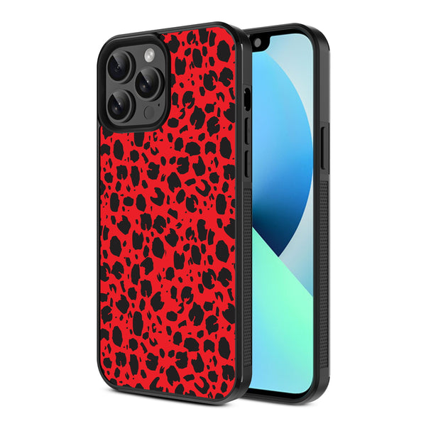 MyBat Design Lab Series Case for Apple iPhone 13 Pro Max (6.7) - Red Leopard Print - MIP13PMCSLESM008-2.jpg