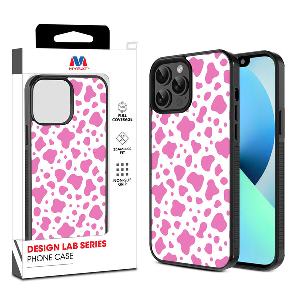 MyBat Design Lab Series Case for Apple iPhone 13 Pro Max (6.7) - Pink Cow Print - MIP13PMCSLESM015-1.jpg