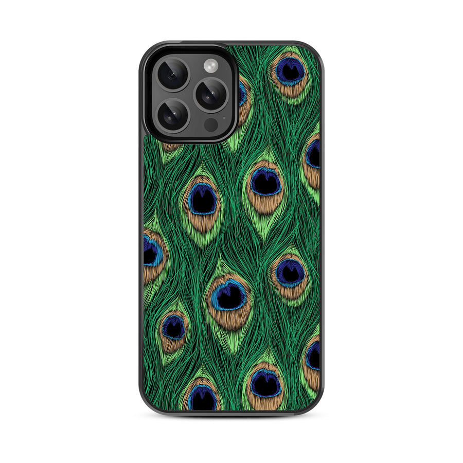 MyBat Design Lab Series Case for Apple iPhone 13 Pro Max (6.7) - Peacock Feathers - MIP13PMCSLESM018-3.jpg