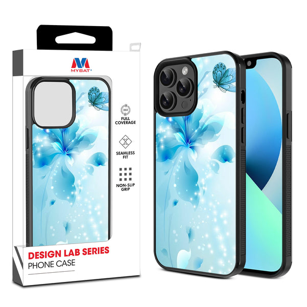 MyBat Design Lab Series Case for Apple iPhone 13 Pro Max (6.7) - Butterfly & Flowers - MIP13PMCSLESM020-1.jpg
