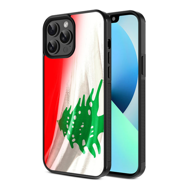 MyBat Design Lab Series Case for Apple iPhone 13 Pro Max (6.7) - Lebanese Flag - MIP13PMCSLESM033-2.jpg