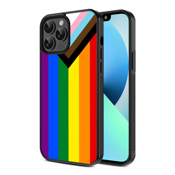 MyBat Design Lab Series Case for Apple iPhone 13 Pro Max (6.7) - LGBTQ+ Flag - MIP13PMCSLESM034-2.jpg