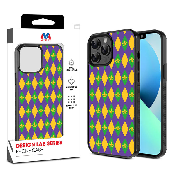 MyBat Design Lab Series Case for Apple iPhone 13 Pro Max (6.7) - Mardi Gras - MIP13PMCSLESM057-1.jpg