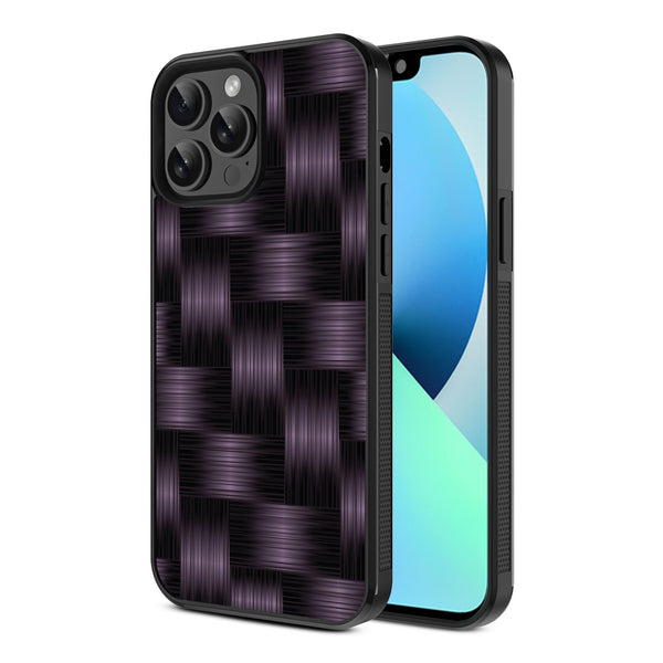 MyBat Design Lab Series Case for Apple iPhone 13 Pro Max (6.7) - Woven Carbon Fiber - MIP13PMCSLESM085-2.jpg