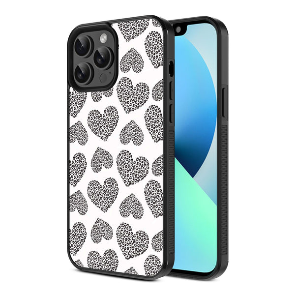 MyBat Design Lab Series Case for Apple iPhone 13 Pro Max (6.7) - Leopard Print Hearts - MIP13PMCSLESM098-2.jpg
