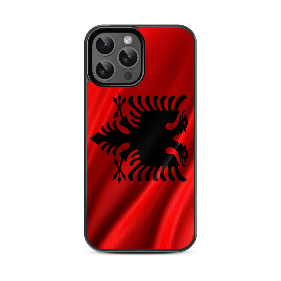 MyBat Design Lab Series Case for Apple iPhone 13 Pro Max (6.7) - Albania Flag - MIP13PMCSLESM140-3.jpg