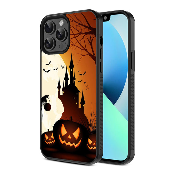 MyBat Design Lab Series Case for Apple iPhone 13 Pro Max (6.7) - Spooky Pumpkin Patch - MIP13PMCSLESM163-2.jpg