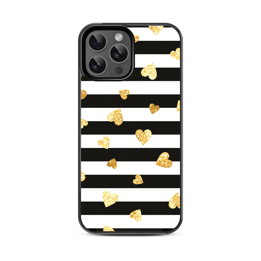 MyBat Design Lab Series Case for Apple iPhone 13 Pro Max (6.7) - Heart of Gold - MIP13PMCSLESM166-3.jpg