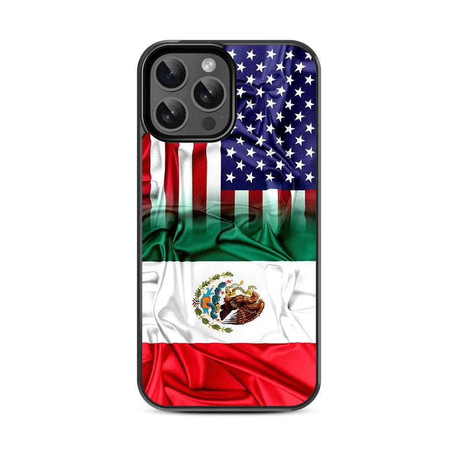 MyBat Design Lab Series Case for Apple iPhone 13 Pro Max – Mexican-American Flag - MIP13PMCSLESM168-3.jpg