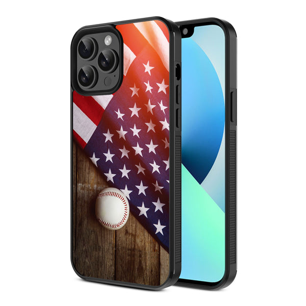 MyBat Design Lab Series Case for Apple iPhone 13 Pro Max (6.7) - Patriotic Pitch - MIP13PMCSLESM172-2.jpg